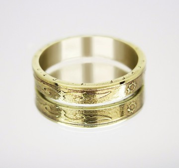 哈薩克斯坦硬幣戒指 100 堅戈 2006 年男士硬幣戒指 女士硬幣戒指