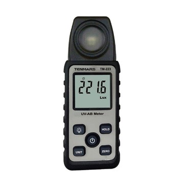 TENMARS 紫外線UVAB測光儀 TM-223 同TM-213 紫外線 殺菌 藍光輻射 測量器