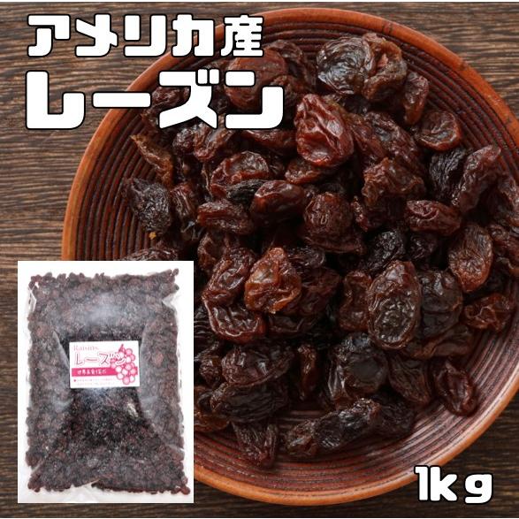 レーズン 1kg アメリカ産 世界美食探究 ドライフルーツ 種なし カリフォルニア産 乾燥ぶどう 製菓 製パン 材料 国内加工