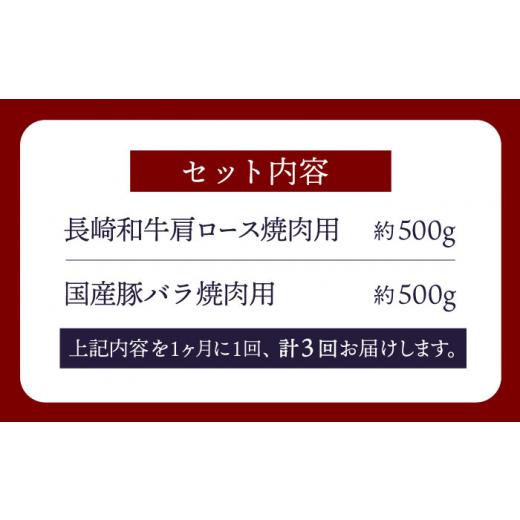 ふるさと納税 長崎県 西海市 長崎和牛 大西海SPF豚（国産豚） 焼肉食べ比べ [CEK171]