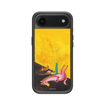 iPhone Air Mod NX -邊框背蓋組合 (相機按鈕) 黑 - 幾米 Jimmy Liao - 我的錯都是大人的錯-塗鴉