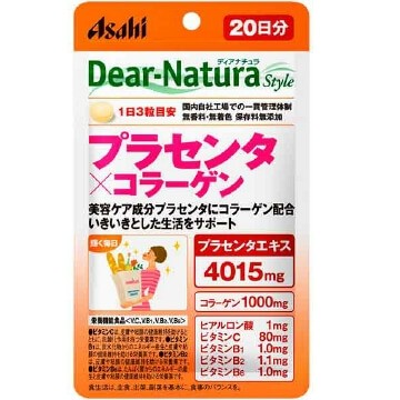 Dear-Natura Style Placenta x Collagen 60 tablets