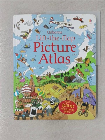 【書寶二手書T1／少年童書_Y5U】Lift-the-flap Picture Atlas_Alex Frith,Kate Leake
