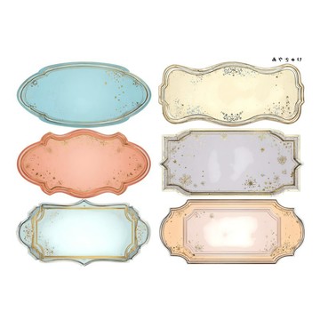 【9 月新品】20-147-0076 裁切紙 幻想復古浪漫喫茶