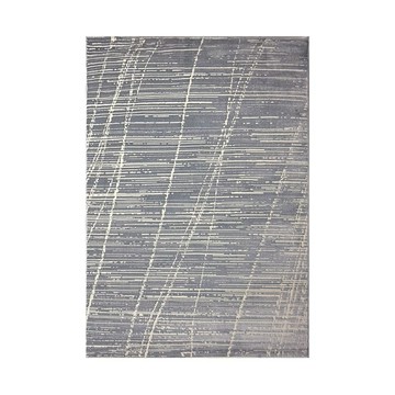 赫文地毯-160x230cm (客廳地毯 大地毯 短毛地毯 吸音 抗汙 防潑水 灰色 線條) 無