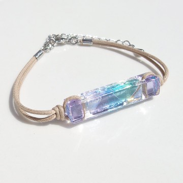 雞尾酒杯（Kakuteru [薰衣草]）手鍊/腳鍊[長度，金屬自由選擇] [定做]