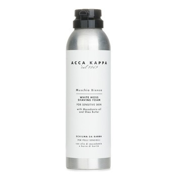 Acca Kappa 艾卡卡帕 White Moss Shaving Foam 200ml/6.7oz-卸妝/洗面乳