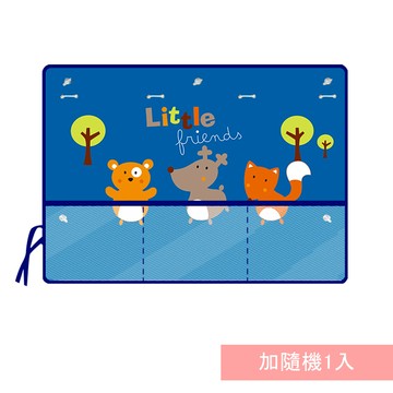 JoyNa - 2入-汽車窗簾 遮陽簾 吸盤式 有網袋收納-little friends+隨機一入 (70*50)