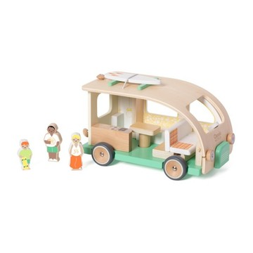 Classic world 德國客來喜經典木玩■木樂露營冒險車《20264》