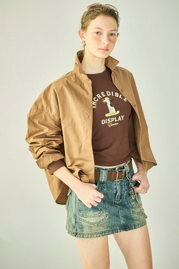 純棉寬鬆休閒襯衫