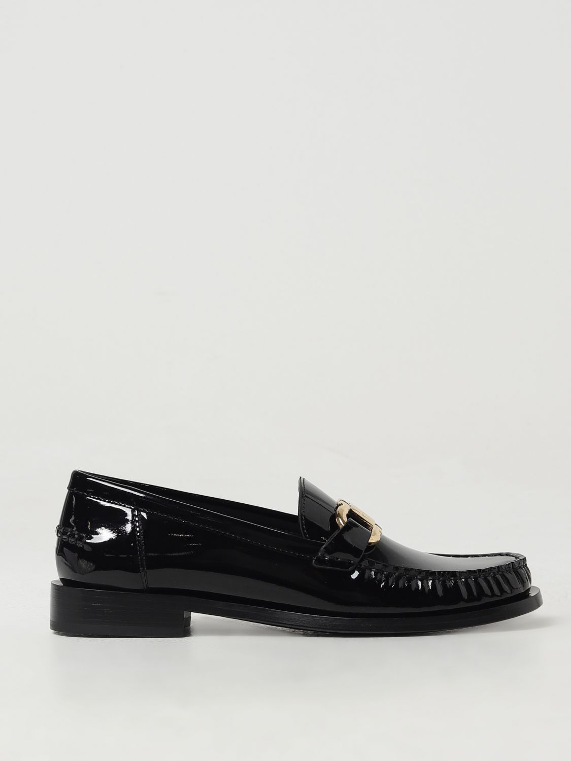 Loafers FERRAGAMO Woman colour Black