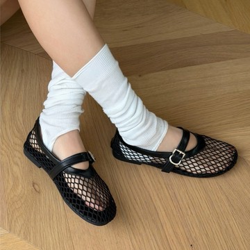 【現貨】夏天薄款 推推襪 踩腳襪套 芭蕾風 女生堆堆襪 襪套 韓系舞蹈襪套 長襪 D484