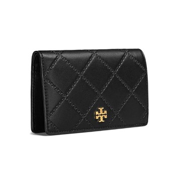 精選★TORY BURCH 雙Tlogo按扣 皮革女士中夾錢包卡包 39960【購物節優惠★菲尼斯 國際精品↘3折起】