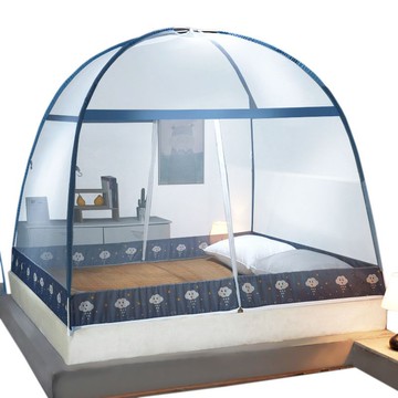 ⛺可開發票⛺蒙古包蚊帳 嬰兒蚊帳 新款蒙古包蚊帳家用臥室免安裝學生宿舍防掉兒童摺疊防塵戶外帳篷