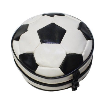 足球造型CD收納盒24片裝 CD包 CD收納包【DO124】  123便利屋