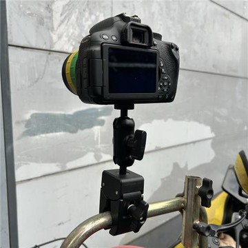 摩托車運動相機360x3支架騎行手機夾GoPro錄制支架自行車把手支架