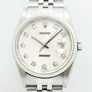 ロレックス 中古 メンズ ROLEX デイトジャスト 自動巻 オートマ 16234 ...