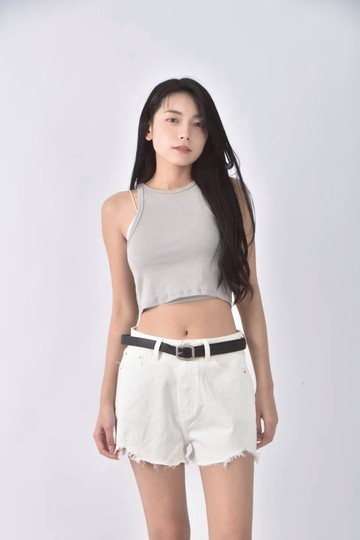 (M) best jeans wear story is高腰白色短褲