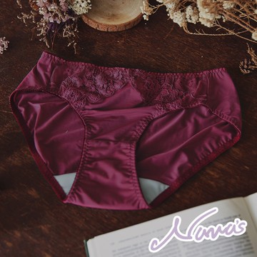 【露娜斯】蜜春溺愛。吸濕排汗涼感貼身舒適三角內褲【紅】台灣製P307