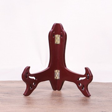 盤子支架展示盤架相框架子托架裝飾圓盤工藝品盤架擺件架茶餅架