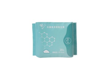 MITENXIN 石墨烯涼感衛生棉-護墊型/15.5cm 20片/包 箱購(15包入)