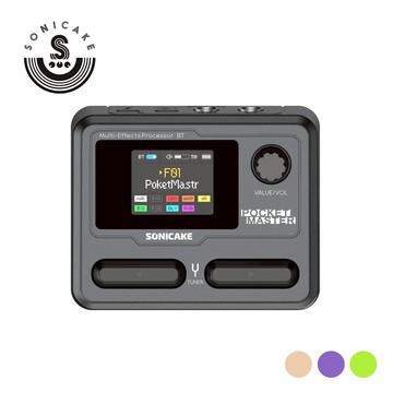 Sonicake Pocket Master 迷你綜合效果器 紅白機【敦煌樂器】