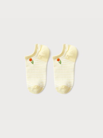WILMA, 小花刺繡低踝襪子