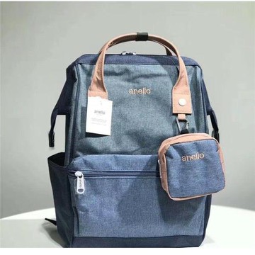 2024新款anello樂天雙肩包女戶外媽咪包子母學生旅游背包男