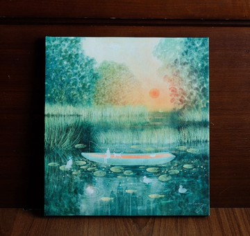 藝術微噴複製畫 \ 自己的時光