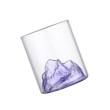 耗材五金-智殿國際 觀山杯 2入 冰山杯 啤酒杯 飲品杯 山形杯 烈酒杯 威士忌杯 洋酒杯 調酒杯 咖啡杯 白蘭地杯 208-MWSKP