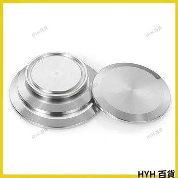 HYH【可開發票】 304不銹鋼快裝盲闆衛生級卡箍式卡盤盲闆堵頭盲蓋堵闆卡箍盲闆 66
