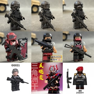2956樂積木【當日出貨】第三方 三角洲行動Z113-Z121 麥曉雯 電玩 軍事 特種部隊 現代軍事 典獄長 狙擊手