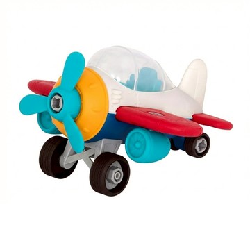 battat toys 科育 TAKE-APART AIRPLANE  不適用  索羅斯戰鬥機 多色  1盒