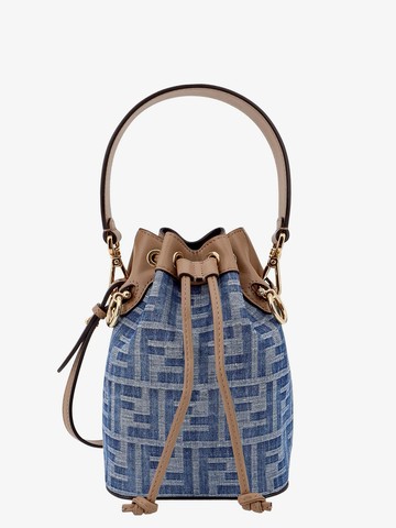 Ff denim fabric minibag - FENDI - gender_Woman