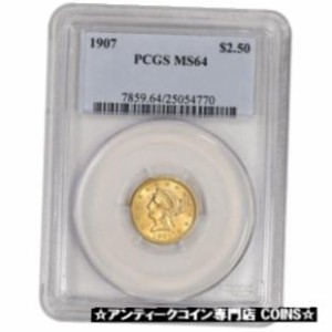 アンティークコイン US Gold $2.50 Liberty Head Quarter Eagle - PCGS