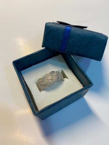 純銀 手工編織 銀戒 尼泊爾 手工製 925純銀