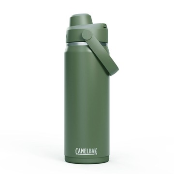 【墾趣】CAMELBAK 600ml Chug 不鏽鋼彈蓋運動保溫瓶(保冰) 青苔綠