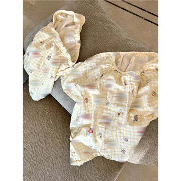 睡衣女款可愛卡通凱蒂貓短袖短褲家居服套裝甜美夏季格子青年圓領