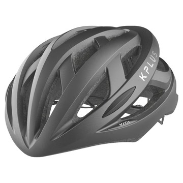 KPLUS VITA 自行車安全帽 透氣舒適  消光黑  M  1個