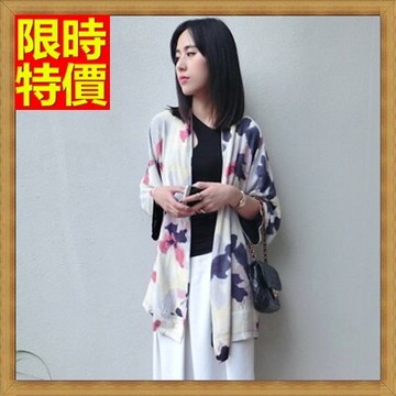 現貨+預購 和服外套和風女罩衫-日式花色蝙蝠袖復古防曬小外套68af33【獨家進口】【米蘭精品】