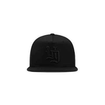 UNKNOWNDOMAIN CW#1840 GOTHIC LOGO CAP-BLACK