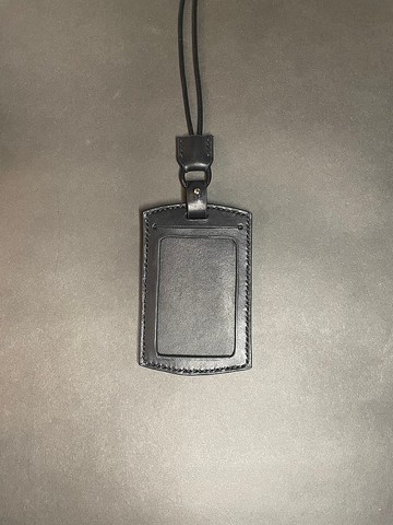 皮革直式證件套