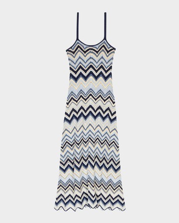 Rizag Chevron Knit Midi Dress