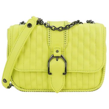 LONGCHAMP AMAZONE 系列鍊帶荷蓬斜背包(迷你/螢光黃)