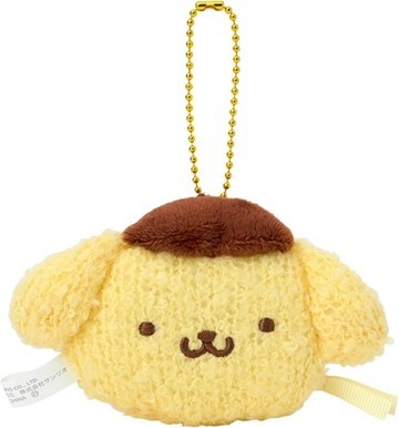asdfkitty*布丁狗 針織 大臉造型雙面捲尺 附吊鍊-尺長度150公分-日本正版商品