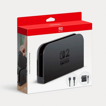 【電玩批發商】NS2 Switch 2 任天堂原廠 底座組合 充電 投影 影像轉移 底座 4k 電視盒 黑盒子