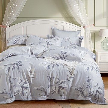 床包枕套組-雙人 / 奧地利天絲三件式 / 漓葉香榭 台灣製