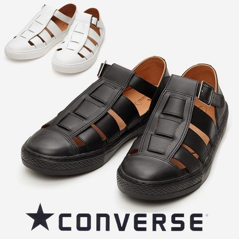 CONVERSE コンバース サンダル メンズ グルカサンダル 黒