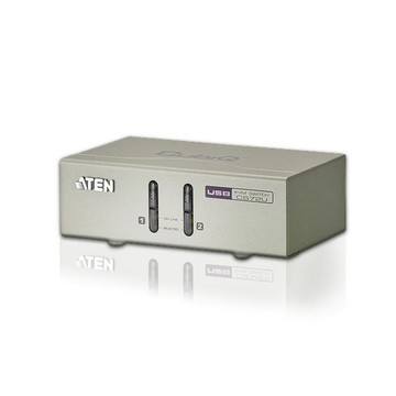 ATEN CS72U 2埠USB VGA/音訊 KVM多電腦切換器
