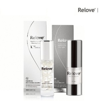 Relove 淨柔白桃私密賦活晶球凝露 30ml + 緊依偎 6ml / 20ml